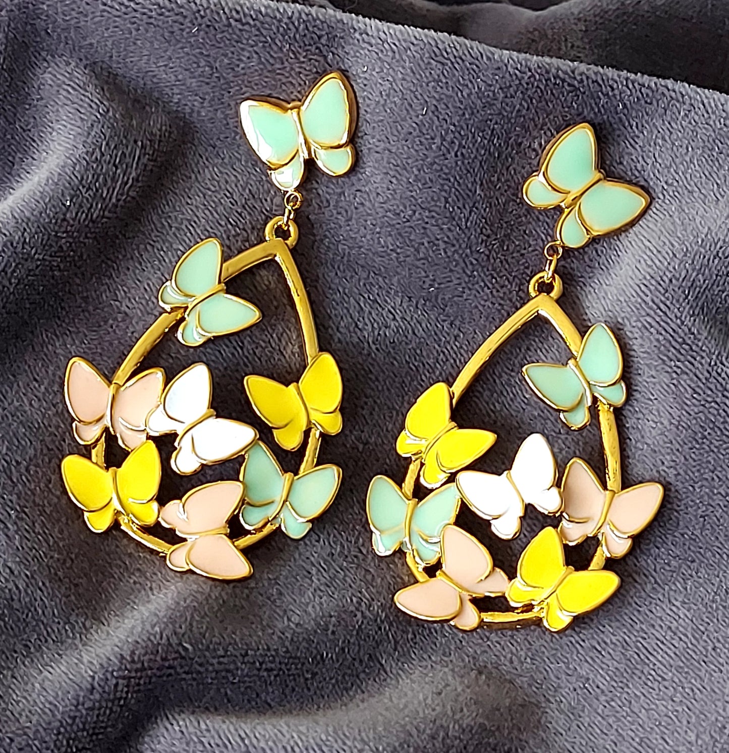 Boucles d'oreilles Mariposa